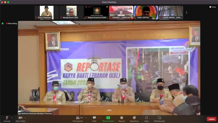 21 Kwarda Ikut Berperan Serta dalam Pembekalan Tim Reportase KBL 2022