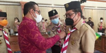 I Kadek Agus Arya Wibawa Resmi Menjabat Ketua Kwarcab Kota Denpasar
