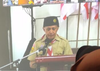 Sekretaris Kwarcab Pramuka Kota Bogor, M. Nurnawaly Amin Wasil