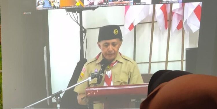 Sekretaris Kwarcab Pramuka Kota Bogor, M. Nurnawaly Amin Wasil