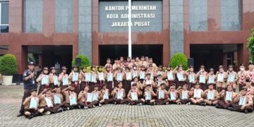 Kwarcab Jakarta Pusat Kukuhkan 41 Orang Pramuka Garuda