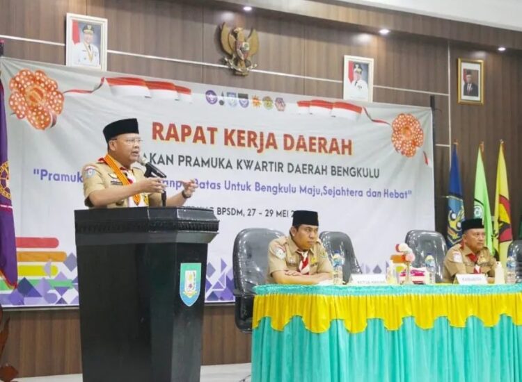 Gubernur Bengkulu Dr. drh. H. Rohidin Mersyah, M.M.A.