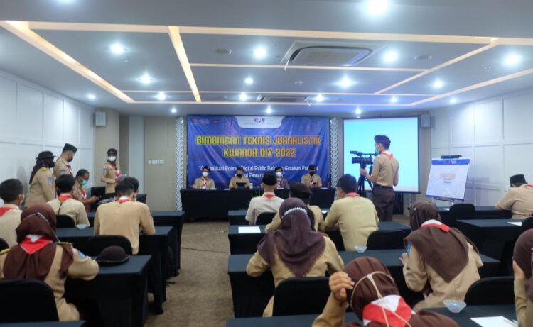 Bimtek Jurnalistik, Kwarda DIY Ingin Optimalkan Digital Public Relation Gerakan Pramuka melalui Pewarta Istimewa