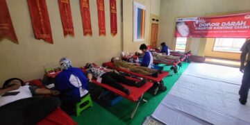 Kwarran Ciawi Bersama PMI Kabupaten Bogor Gelar Aksi Donor Darah
