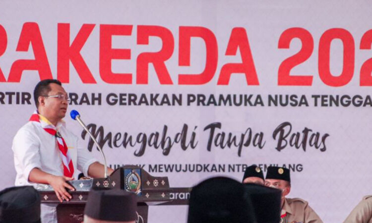 Ka Mabida NTB Harapkan Gerakan Pramuka Mampu Beradaptasi di Era Digital