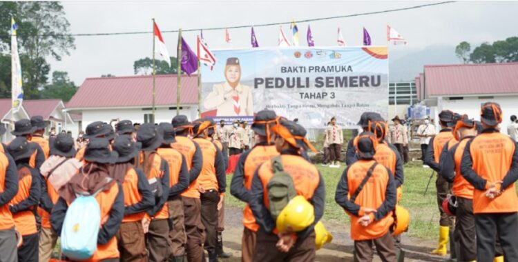 Kwarda Jatim Tuntaskan Pembangunan 50 Huntara untuk Pengungsi Semeru