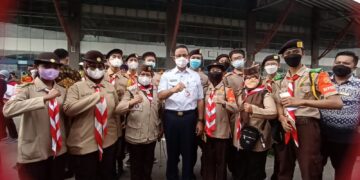 Ka Mabida DKI Jakarta Apresiasi Aksi Pramuka yang Telah Membantu Kelancaran Mudik 2022