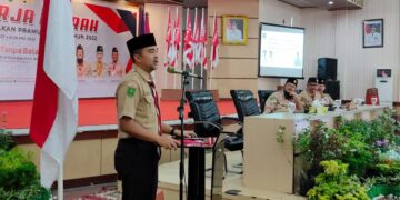 Kadispora Provinsi Riau Ajak Majukan Gerakan Pramuka dengan Kreativitas dan Inovasi