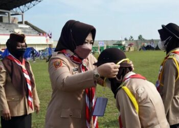 Kemah Besar Pramuka Kobar Wadah Pembinaan Kaum Muda