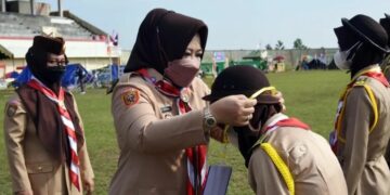 Kemah Besar Pramuka Kobar Wadah Pembinaan Kaum Muda