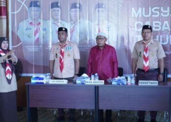 Muscab Gerakan Pramuka Tidore Dibuka Secara Resmi oleh Staf Ahli Wali Kota