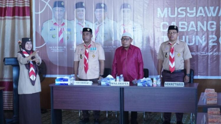 Muscab Gerakan Pramuka Tidore Dibuka Secara Resmi oleh Staf Ahli Wali Kota