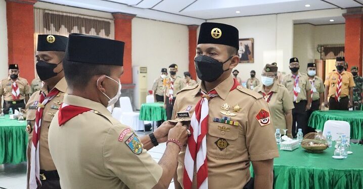 Foto –  Pelantikan Pengurus Saka Wira Kartika Tingkat Daerah Bali Masa Bakti 2022-2024