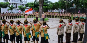 Digelar Secara Luring, Pesta Siaga Binwil Pati Berlangsung Meriah