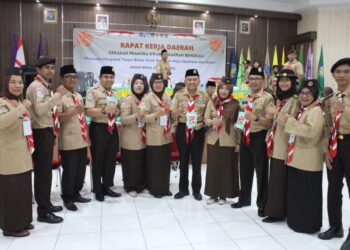 Rakerda Tahun 2022 Ditutup, Ketua Kwarda Bengkulu Meminta Seluruh Jajaran Segera Menyusun Langkah dan Aksi