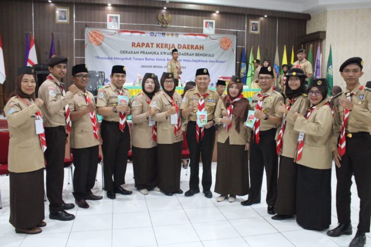 Rakerda Tahun 2022 Ditutup, Ketua Kwarda Bengkulu Meminta Seluruh Jajaran Segera Menyusun Langkah dan Aksi