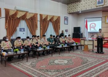 Tegaskan 4 Tujuan Rakerda 2022, Ketua Kwarda Riau Ajak Peserta Membuat Program yang Baik dan Bermutu