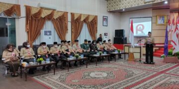Tegaskan 4 Tujuan Rakerda 2022, Ketua Kwarda Riau Ajak Peserta Membuat Program yang Baik dan Bermutu