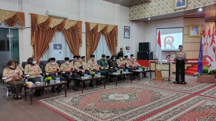 Tegaskan 4 Tujuan Rakerda 2022, Ketua Kwarda Riau Ajak Peserta Membuat Program yang Baik dan Bermutu