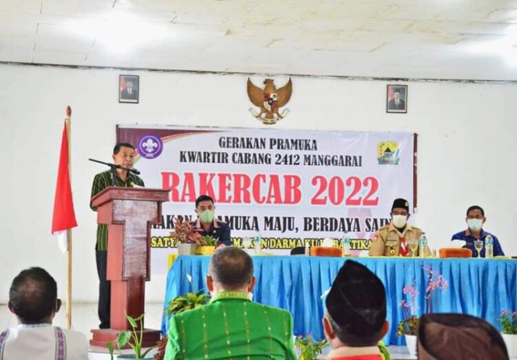 Buka Rakercab, Ini Pesan Wakil Bupati Manggarai NTT