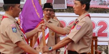 Pramuka NTB Bantu Sukseskan Motorcross Grand Prix Indonesia 2022