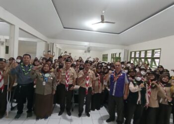 Pramuka Penegak se-Bogor Barat Ikuti Latihan Gabungan