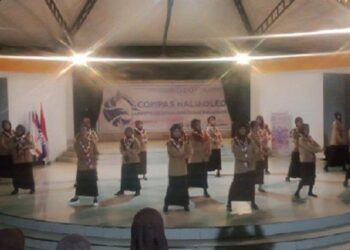 UKM Pramuka Universitas Halu Oleo Gelar “Competition Ambacana Scout 2022”