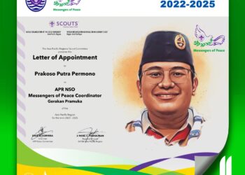 Indonesia punya Koordinator “Messengers of Peace” Baru