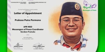 Indonesia punya Koordinator “Messengers of Peace” Baru