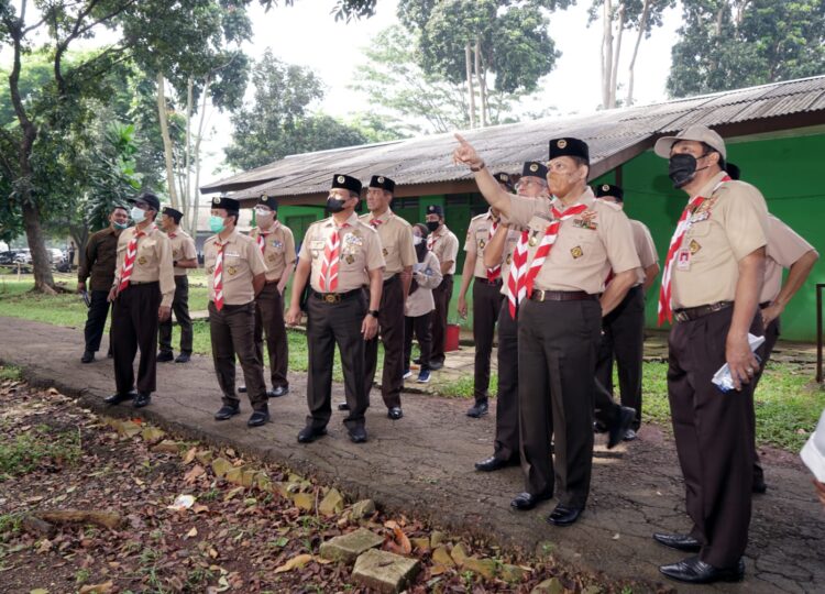 Pimpinan Kwarnas Meninjau Kesiapan Buperta Cibubur Menjelang Jamnas XI 2022