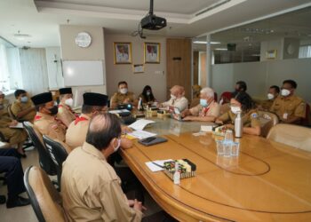 FOTO – Audiensi dengan Kwarnas, Pemprov DKI Jakarta Siap Dukung Jamnas 2022