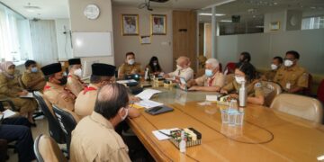 FOTO – Audiensi dengan Kwarnas, Pemprov DKI Jakarta Siap Dukung Jamnas 2022