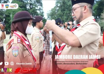 Jambore Daerah Jambi 2022 Resmi Dibuka