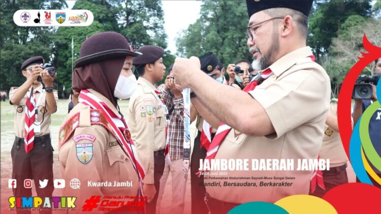 Jambore Daerah Jambi 2022 Resmi Dibuka