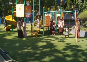 Tim Penilai Ruang Bermain Ramah Anak di Kabupaten Bogor Salut dengan Pramuka