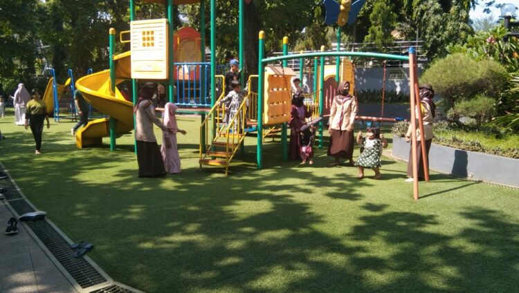 Tim Penilai Ruang Bermain Ramah Anak di Kabupaten Bogor Salut dengan Pramuka