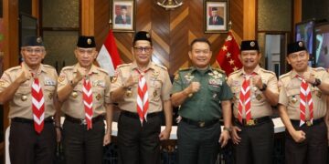 TNI AD Siap Membantu Sukseskan Jambore Nasional Pramuka XI 2022
