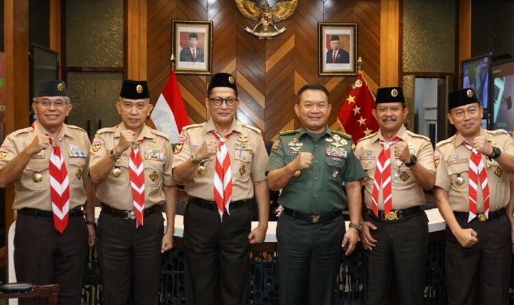 TNI AD Siap Membantu Sukseskan Jambore Nasional Pramuka XI 2022