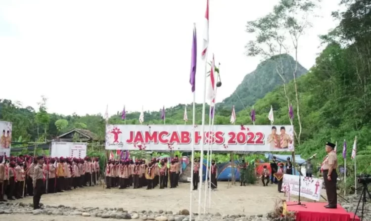 Jelang Jamnas XI 2022, Kwarcab Hulu Sungai Selatan Gelar Jamcab di Cottage Tanuhi