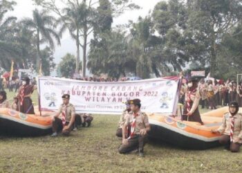 Kwarcab Kabupaten Bogor Selenggarakan Jambore Cabang 2022 di 5 Wilayah