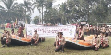 Kwarcab Kabupaten Bogor Selenggarakan Jambore Cabang 2022 di 5 Wilayah
