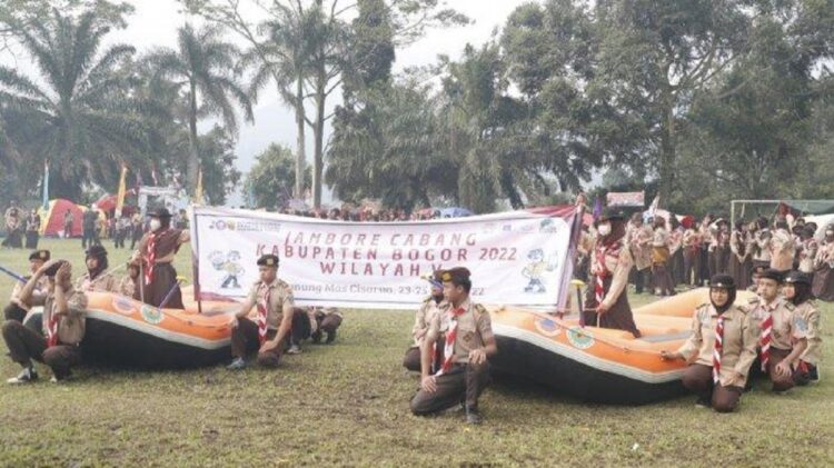 Kwarcab Kabupaten Bogor Selenggarakan Jambore Cabang 2022 di 5 Wilayah