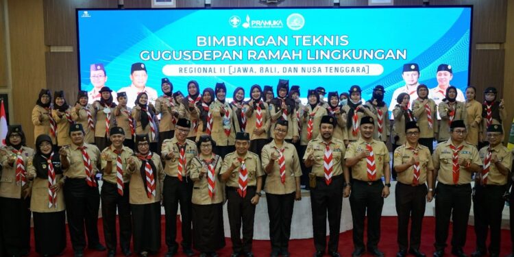Foto – Pembukaan Bimtek Program Gudep Ramah Lingkungan Regional II