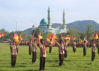 Foto – Pembukaan Jambore Cabang Kabupaten Sumbawa Barat 2022