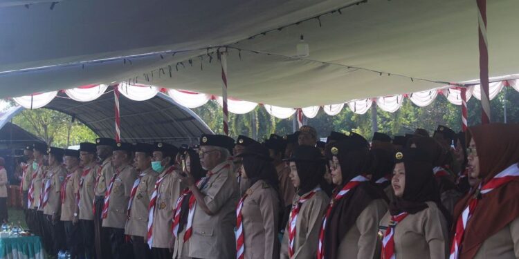 Foto – Pembukaan Jambore Cabang Kabupaten Sumbawa Barat 2022