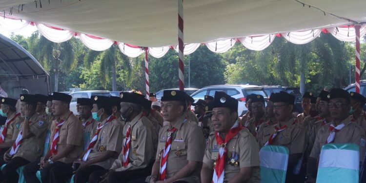 Foto – Pembukaan Jambore Cabang Kabupaten Sumbawa Barat 2022