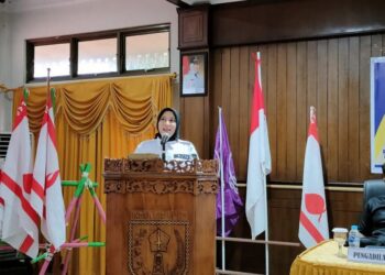 Inilah Arahan Kak Rezita selaku Ka Mabicab pada Pembukaan Muscab X Gerakan Pramuka Indragiri Hulu