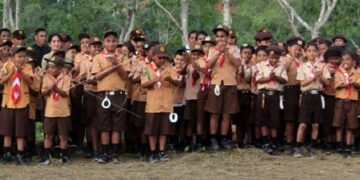 Kwarcab Maluku Barat Daya Selenggarakan Jambore Cabang yang Pertama