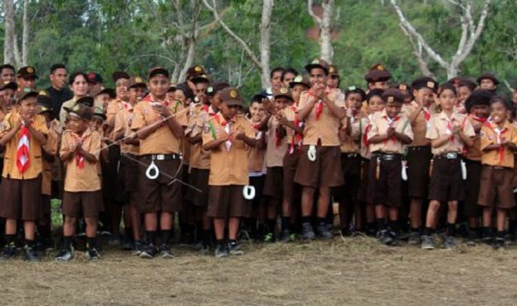 Kwarcab Maluku Barat Daya Selenggarakan Jambore Cabang yang Pertama