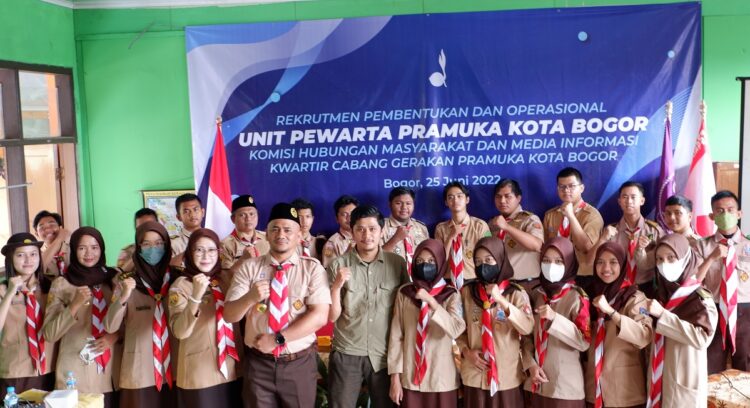 Kwarcab Kota Bogor Melakukan Rekrutmen Pewarta Pramuka